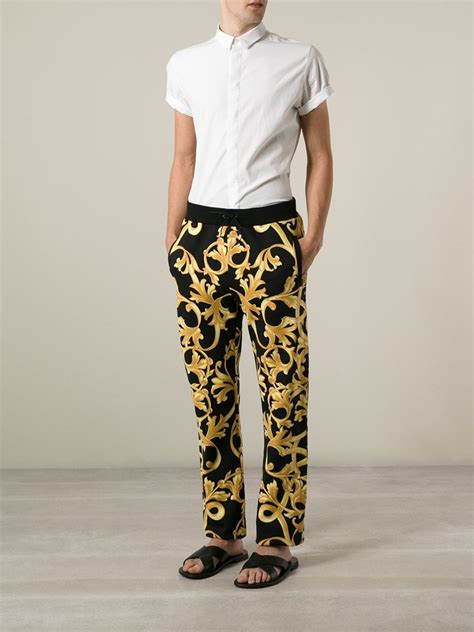 versace trousers for men.